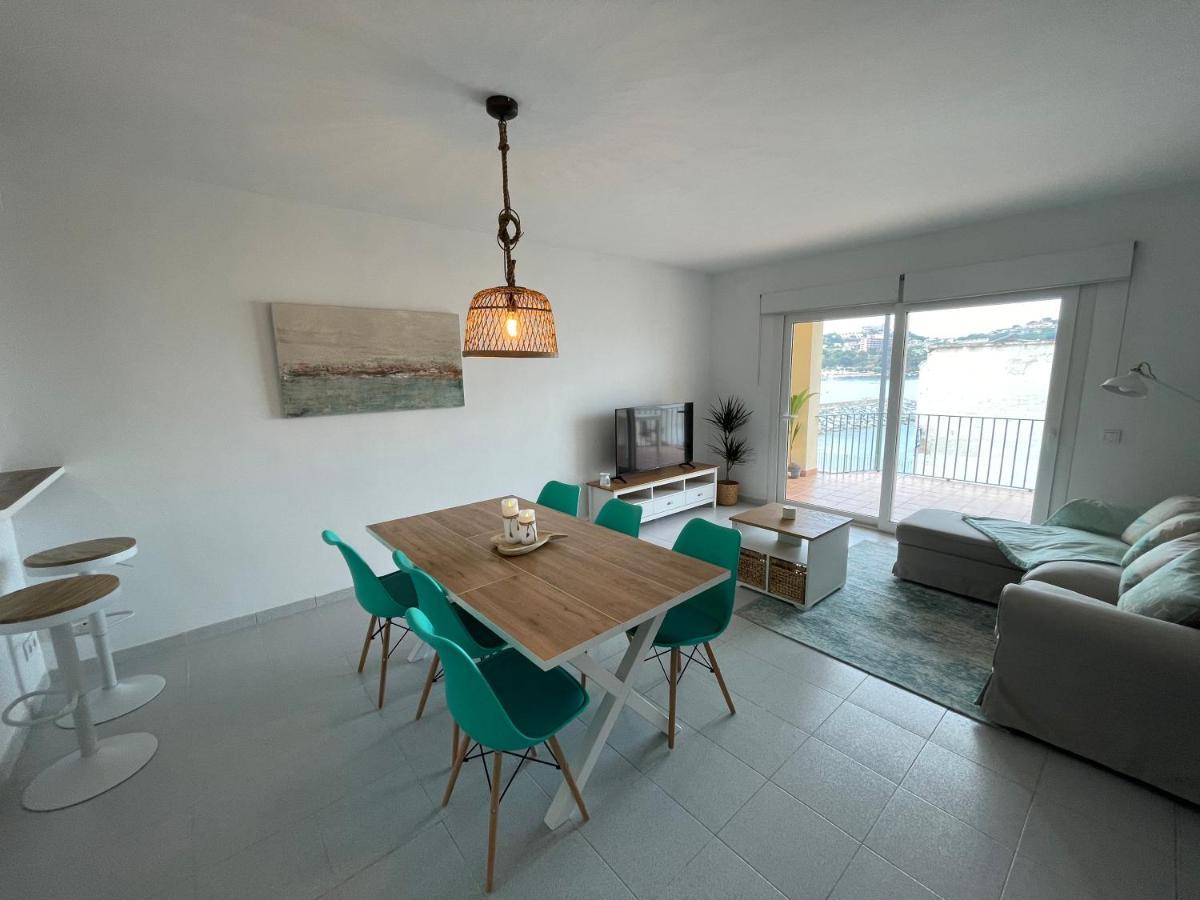 Apartamento Aquamarine Sant Feliu En La Playa Con Patio Sant Feliu de Guíxols Exterior foto