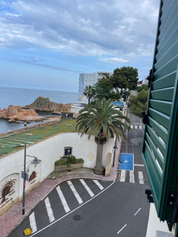 Apartamento Aquamarine Sant Feliu En La Playa Con Patio Sant Feliu de Guíxols Exterior foto
